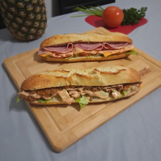 Sandwich jambon-fromage